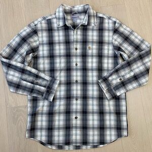 Carhartt 102817 - Essential Plaid Long Sleeve Shirt Men’s size Medium